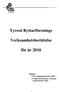 Tyresö Ryttarförenings. Verksamhetsberättelse. för år 2010