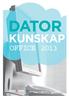 DATOR KUNSKAP OFFICE 2013