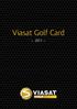 Viasat Golf Card 2011