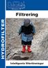 Filtrering HYDROFILTER. Intelligenta filterlösningar