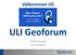 Välkommen till. ULI Geoforum. Mikael Tarandi ULI Geoforum