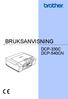 BRUKSANVISNING DCP-330C DCP-540CN