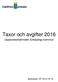 Taxor och avgifter 2016