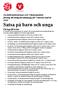 Socialdemokraternas och Vänsterpartiets förslag till budgetavstämning för Västerås stad år 2010 Satsa på barn och unga