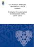 STORVIKEN, MARIEBY, TANDSBYN, FÅKER förskolor. Arbetsplan för systematiskt kvalitetsarbete (ASK) 2014-2015