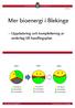 Mer bioenergi i Blekinge