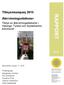 Tillsynskampanj 2015. Återvinningsstationer. Tillsyn av återvinningsstationer i Haninge, Tyresö och Nynäshamns kommuner. Genomfört vecka 17, 2015