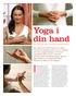 Yoga i din hand. Bli smidig med rituella handrörelser