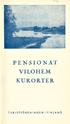 PENSIONAT VILOHEM KURORTER FINLAND TURISTFÖRENINGEN I