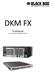 DKM FX. Snabbguide For modulära och kompakta matrix