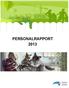 PERSONALRAPPORT 2013