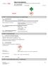 Säkerhetsdatablad samstämmig med förordning (EG) nr. 1907/2006 (REACH) med sin ändringsskrivelse (EU) 2015/830