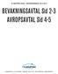 BEVAKNINGSAVTAL Sid 2-3 AVROPSAVTAL Sid 4-5