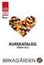 KURSKATALOG VåRen 2012