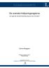 EXAMENSARBETE. De svenska fridlysningsreglerna. Har reglernas räckvidd förändrats på grund utav EG-rätten? Carina Berggren