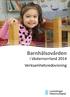 Barnhälsovården i Västernorrland 2014 Verksamhetsredovisning