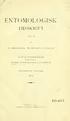 ENTOMOLOGISK TIDSKRIFT :^3I4-6'T STOCKHOLM ENTOMOLOGISKA FÖRENINGEN 1. JOURNAL ENTOMOLOGiaUE UTGIVEN TRETTIOFEMTE ÅRGÅNGEN UPPSALA 1914