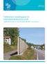 Trafikverkets handlingsplan för bullerbekämpning 2013 2018 HANDLINGSPLAN ENLIGT EU:S MILJÖBULLERDIREKTIV (2002/49/EY)
