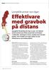 Effektivare med gravbok på distans