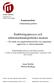 Etableringsprocess och arbetsmarknadspolitiska insatser - En studie om ungdomsarbetslöshet och ungdomars