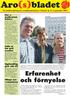 En medlemstidning för socialdemokraterna i Västerås Nr 4 september 2004. Erfarenhet och förnyelse