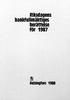 Riksdagens bankfullmäktiges berättelse för 1987