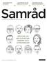 Samråd. Röster om möjligheter, hinder och utmaningar. »legitimerar vad idéburna. »Hitta innovativa lösningar« Maria Larsson / Regeringen