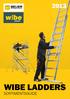 WIBE LADDERS SORTIMENTSGUIDE