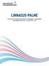 LINNAEUS-PALME KRITERIER OCH PRIORITERINGSGRUNDER VID BEDÖMNING AV ANSÖKNINGAR INOM LINNAEUS-PALME 2013 2014 OCH 2013-2015