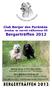Club Berger des Pyrénées önskar er varmt välkomna till Bergerträffen 2012