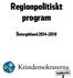 Regionpolitiskt program