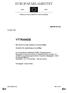 EUROPAPARLAMENTET. Utskottet för miljö, folkhälsa och konsumentfrågor. från utskottet för miljö, folkhälsa och konsumentfrågor