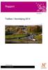 Rapport. Trafiken i Norrköping 2014 2015-09-01 TEKNISKA KONTORET