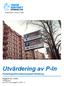 Utvärdering av P-In Parkeringsinformationssystem Göteborg