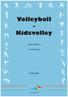 Volleyboll - Kidsvolley