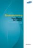 Bruksanvisning. SyncMaster S27A850T Färgen och utseendet kan variera beroende på produkt. Specifikationerna kan ändras utan föregående meddelande.