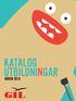 KATALOG UTBILDNINGAR VÅREN 2016 1