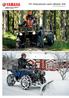 ATV Arbetsfordon samt tillbehör 2015 www.yamaha-motor.se