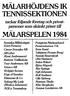 HOJDENSIK TENNISSEKTIONEN