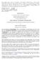 Merrill Lynch S.A. (a Luxembourg Public Limited Liability Company) Merrill Lynch International & Co. C.V. (a Curaçao Limited Partnership)