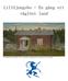 Lillöjungsbo En gång ett väglöst land. (O. Embretséns målning 1951 av gården i Lillöjungsbo är gjort på ett smörtråg)