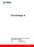 Taxebilaga A. Taxa för Tjörns kommun för prövning och tillsyn inom miljöbalkens område Dnr 2014-2119 SBN: 267 2014/2119 KF: 238 2014/384-406