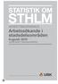 STHLM STATISTIK OM. Arbetssökande i stadsdelsområden Augusti 2010 ARBETSMARKNAD: SA 2010:08 2010-09-17 Patrik Waaranperä 08-508 35 027