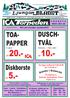 10.- DUSCH- TVÅL TOA- PAPPER. Diskborste. Din personliga matbutik!!! F R Ä N S T A 0691-303 20. Torsdagar mellan kl 16.00-18.00 har vi besök av: