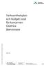 Verksamhetsplan och budget 2016 för koncernen Gästrike återvinnare