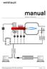 manual O 2 -modul Montage- och driftanvisning Förbränningsprocessor W-FM 100 och W-FM 200 83054842-1/2009 W-FM 200 X6-03 X6-02 X6-01 PE
