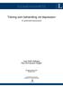 EXAMENSARBETE. Träning som behandling vid depression. En systematisk litteraturstudie. Julia Gidö Hedberg Åsa Hermansson Bügler