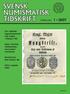 FEBRUARI 1 2007. Om utdelade tapperhetstecken från freden i Wärälä 1790. Depå i Rickleå, Västerbotten, med enbart kvartsören