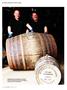 Destilleriarbetarna Neil McGarvey och Graeme Morrison med ett fat modell större (ex-sherry butt) och ett mindre av den typ som de säljer till