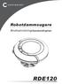 Robotdammsugare. Bruksanvisning(Swedish/English) RDE120